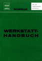 Service Handbuch-Einspritzanlage Motor B 20 E (TP-10698-1 – 9/1971)