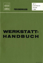 Service Handbuch-Elektrische Anlage P 1800 (TP-10335-1 – 1/1968)