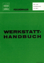 Service Handbuch-Getriebe (M 400) 164, 1800 E (TP-10803-1 – 6/1973)