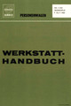 Service Handbuch-Gelenkwelle P 120, P 1800 (TP-10073-1 – 1/1965)