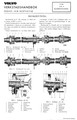 Servicehanbok-Kardanaxel P 120 (SS-2185-4-1/1964) (SS-2185-4)