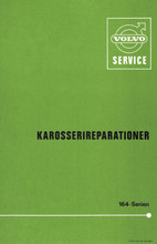 Servicehanbok-Karosserireparationer 164 (TP-10710 - 3/1971) (TP-10710)