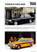 Försäljning Broschyrer - Volvo 144 /145 Taxi (RSP-50021 - Feb-70) RSP-50021)