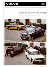Försäljning Broschyrer - Volvo 144 /145 Deluxe Taxi (RSP-PV-215-71)