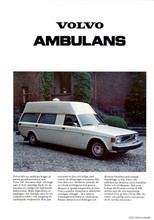 Försäljning Broschyrer - Volvo Ambulans (RSP-PV-1345-74)
