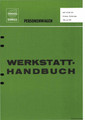 Service Handbuch-Anlasser, Zündanlage 160 Und 164 (TP-10928-1 – 2/1975)
