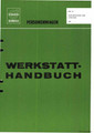 Service Handbuch-Vorderachse Und Lenkung 164 (TP-10759-1 – 4/1973)