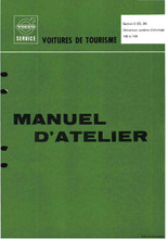Service manuel-Démarreur, Systéme D'allumage 140 Et 164 (TP-10929-1 – 12/1974)