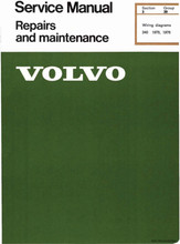 Service Manual-Wiring Diagrams 240 1975, 1976 (TP-11094-2)