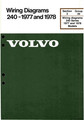 Service Manual-Wiring Diagrams 240 Series 1977 And 1978 Models (TP-12045-1)