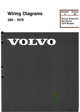 Service Manual-Wiring Diagrams 260 Series 1978 Models (TP-12046-1)