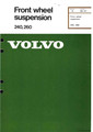Service Manual-Front Wheel Suspension 240, 260 (TP-30000-4)