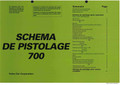 Service manuel-Schema De Pistolage 700 (TP-30974-1)