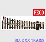 Peco SL91 1047 Turnout Right Hand Code 100 Small Radius - Streamline Insulfrog