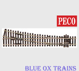 Peco SL95 1051 Turnout Right Hand Code 100 #6 Medium Radius - Streamline Insulfrog