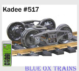 Kadee HO Scale Pennsylvania 2D-F8 50-Ton Trucks #517