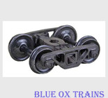 KADEE 582 HO Bettendorf Roller Bearing Caboose Trucks 33" Smooth Back Wheels