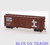 Red Caboose HO RR-38575-1 Illinois Central 1937 AAR Double Door Boxcar IC 137215