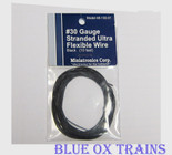 Miniatronics 4813001 #30 ga Ultra Flexible Hook Up Wire Black 10 Feet