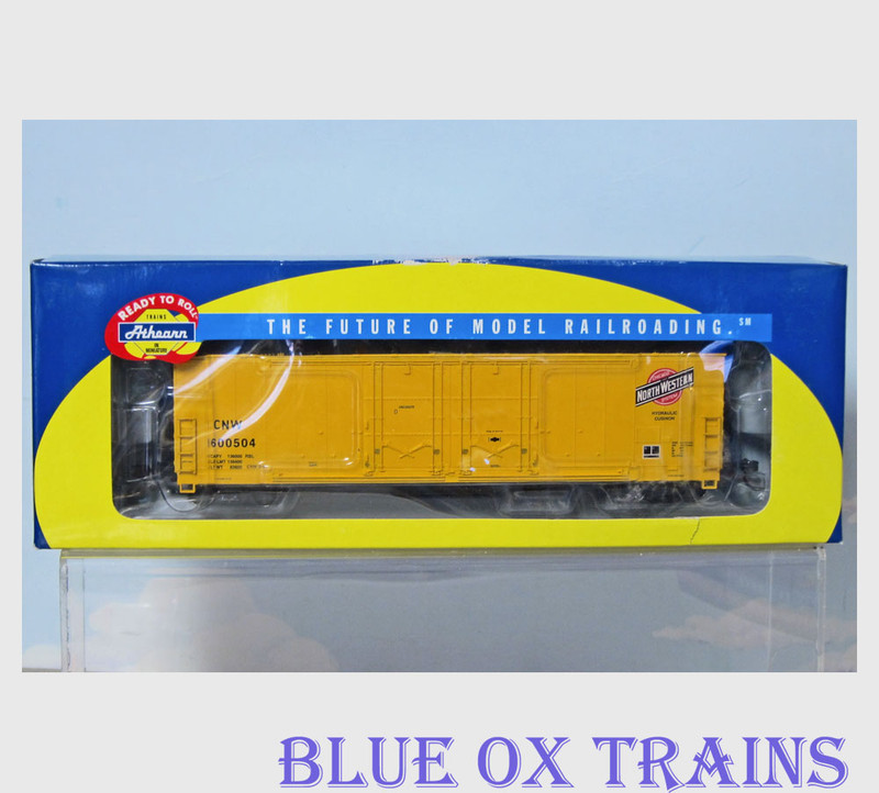 Athearn 91353 HO Scale Chicago North Western 50' Double-Plug Door Boxcar CNW 600504