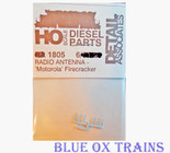 Detail Associates HO 1805 Radio Antennas - Motorola Firecracker Pkg 6