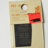 Detail Associates 6502 Caboose Steps and End Platforms 2 sets HO Scale 