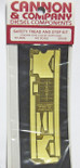 Canon 2005 HO Detail Part Brass Safety Tread Side Step Kit for For Athearn SD40-2 (Pre 2007 Releases)