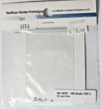 Railflyer 1070 HO Scale Detail Part Locomotive GE Jack Pads (plastic; pkg(8)