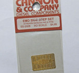 Cannon 2028 HO Scale Detail Part Photo-Etched Brass EMD Side Step Set Athearn Genesis F45 & FP45