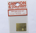 Cannon 2025 HO Scale Detail Part Photo-Etched Brass EMD Side Step Set Athearn MP15AC