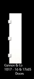 Cannon 1017 HO Scale Detail Part EMD Plain & Latched Hood Doors pkg(8)