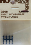 Detail Associates 2808 GE Type Speed Recorders pkg(4) HO Scale 