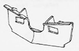 Details West 256 Snow Plow CSX Norfolk Southern HO Scale