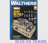 Walthers 3733 Roof Details Kit HO Scale