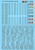 Microscale Decal 87-114 Santa Fe Streamline Passenger Cars ATSF (1939 - 1971) Passenger Car - Streamlined - Super Chief 