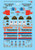 Microscale Decal 87-464 Southern Pacific SP Diesels - SD40 - Trailers - 45' Olympic Scheme 
