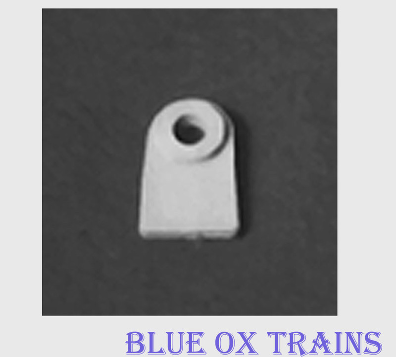Detail Associates 1103 Lift Rings Flat - Mounts on Pilot Beam pkg(8) Ho Scale