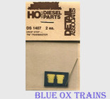 Detail Associates 1407 Diesel Fairbanks-Morse Drop Steps pkg(2) Trainmaster Ho Scale