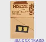 Detail Associates 1408 Diesel Alco Drop Steps pkg(2) Long - RSD Ho Scale