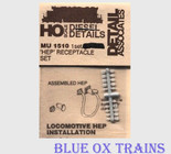 Detail Associates 1510 MU Receptacles Head-End Power Set Ho Scale