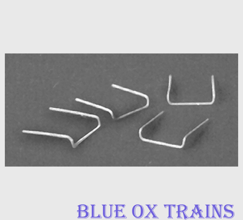 Detail Associates 2202 Drop Type Formed Wire Grab Irons pkg(24) Ho Scale