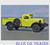 Busch 44000 HO 1945-1968 Dodge Power Wagon 4x4 Pickup Truck - Assembled Yellow