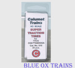Calumet 515 Super Traction Tires for Tyco Chattanooga HO Scale
