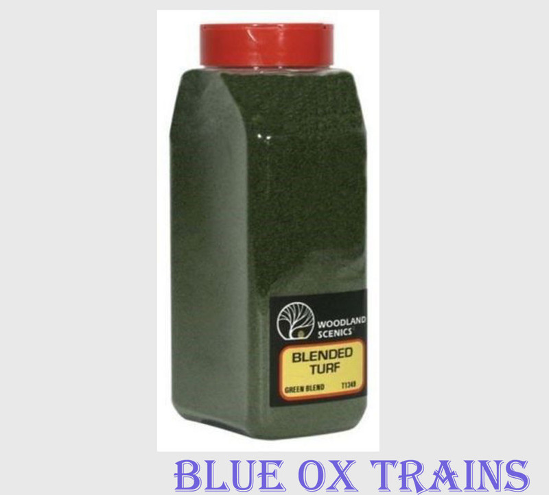 Copy of Woodland Scenics 1349 Blended Turf Shaker 32oz - Green Blend