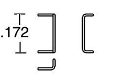 Cal Scale 534 Atlas Trainman GP Drop Grabs (12) Ho Scale