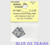 Plano Model 11841 Antenna Ground Plane Plate GP/SD 7, 9, 18, 20, 24 (Etched Stainless pkg(4) Square Antenna Cutout Ho Scale