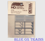 Detail Associates 2729 Air Intake Grille - 'EMC' (EMD) FT, Stewart HO Scale 
