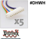 Digitrax DCC DHWH Wiring Harness 5 Pack