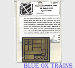 Scale Rail Models 140 GE Dash 8-40B Spartan Cab Brass Kit HO Scale 
