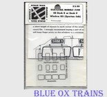 Scale Rail Models 310 Dash 8 or 9 Window Kit - Spartan Cab HO Scale 